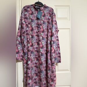 Floral Long Sleeve Tunic